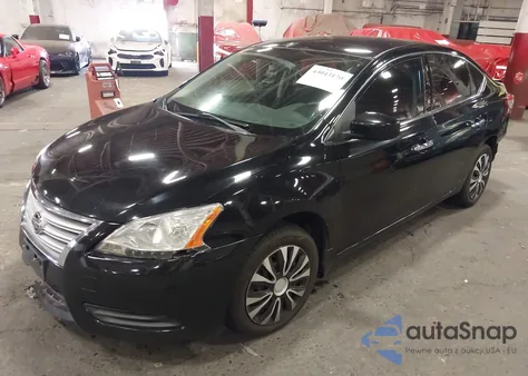 2015 Nissan Sentra S from USA, damaged, VIN 3N1AB7AP2FY338262
